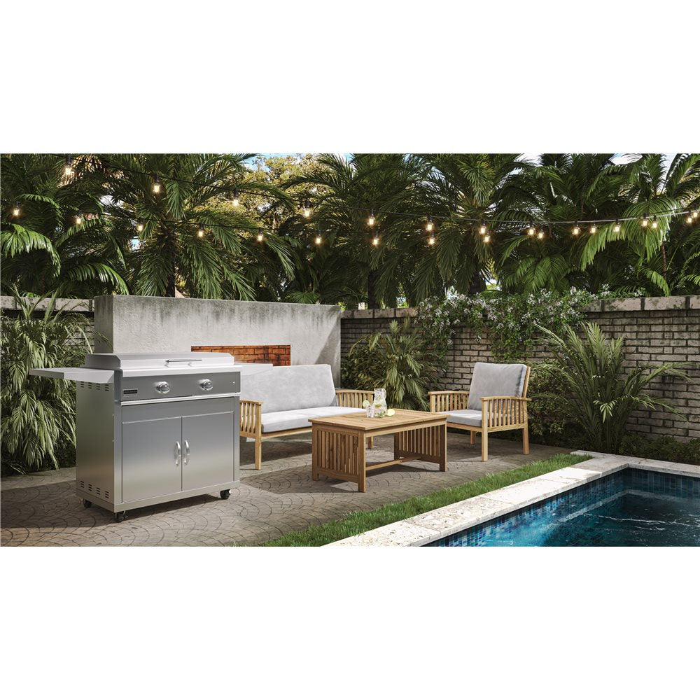 Broilmaster B-Series 32-Inch Built-In Propane Griddle - BSB322GP - view 3