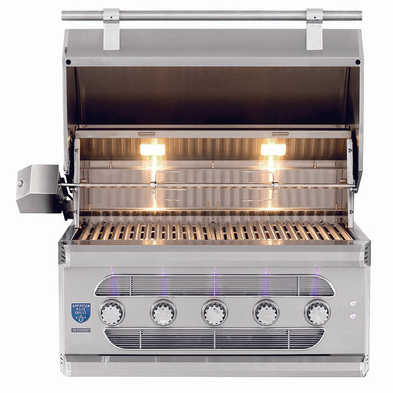 American Made Grills Muscle 36 Inch Hybrid Built In Grill - view 2