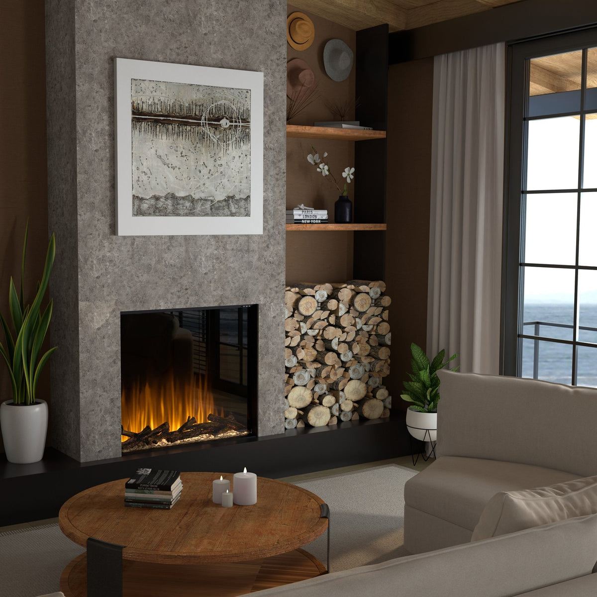 Dimplex ASP42 Ignite Aspire 42" Built-In Electric Fireplace - view 2