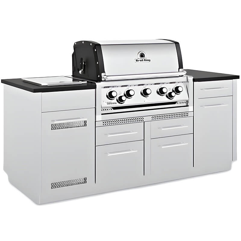 Broil King Imperial S 590i 5-Burner Natural Gas Grill Center - view 2