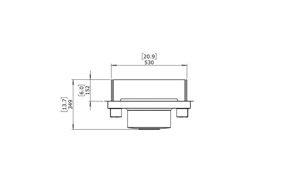 EcoSmart Fire Square 22 Fire Pit Kit - view 4