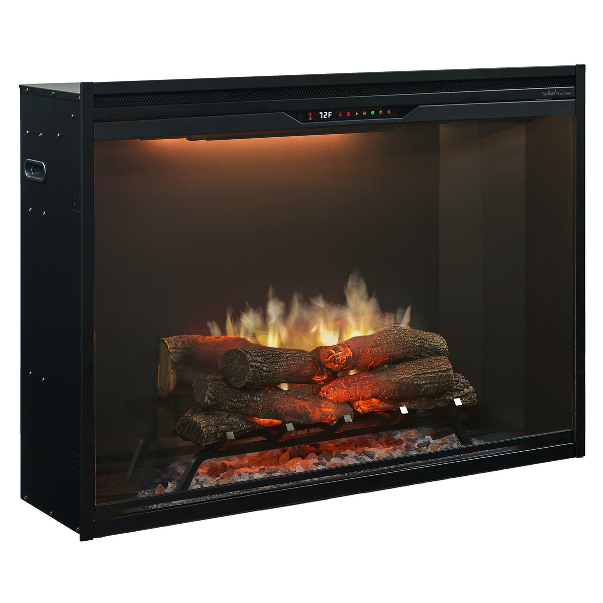 Dimplex REV42-BL Revillusion 42in Built-In Firebox - Black - view 4