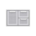 Hestan 30-Inch Double Drawer And Single Storage Door Combo
