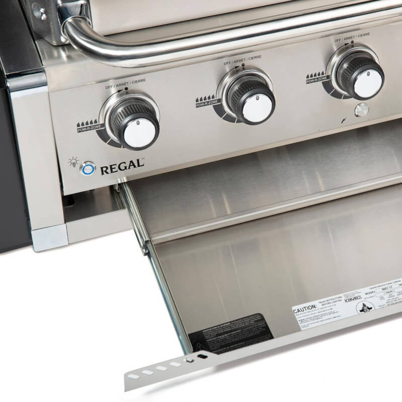 Broil King Imperial S 590i 5-Burner Natural Gas Grill Center - view 10