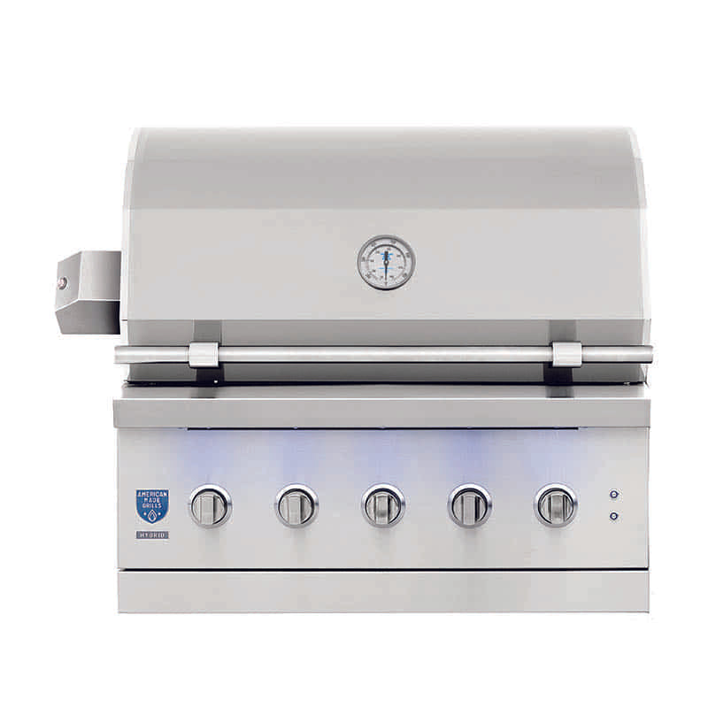 American Made Grills Encore 36 Inch Hybrid Built In Grill
