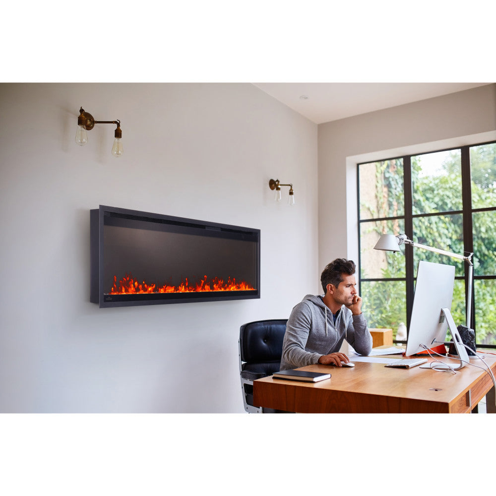 Napoleon Astound SlimMount 50 Wall-Hanging Electric Fireplace | NEFL50AS - view 2