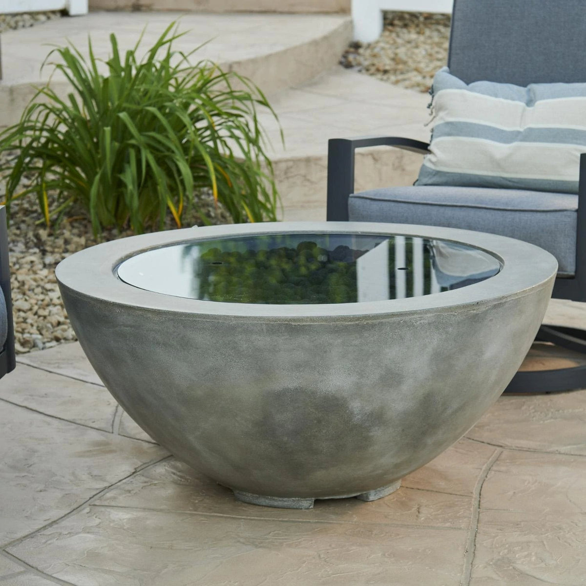The Outdoor GreatRoom Company Cove 42-Inch Round Gas Fire Pit - CV-30 - view 3