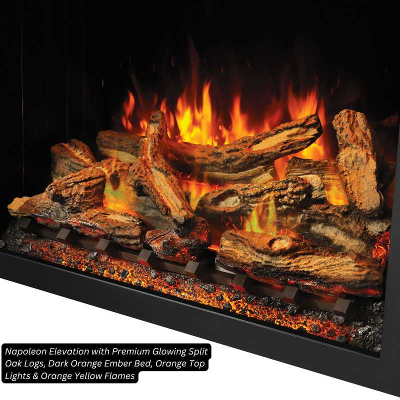 Napoleon Elevation 36" Traditional Electric Fireplace - view 6