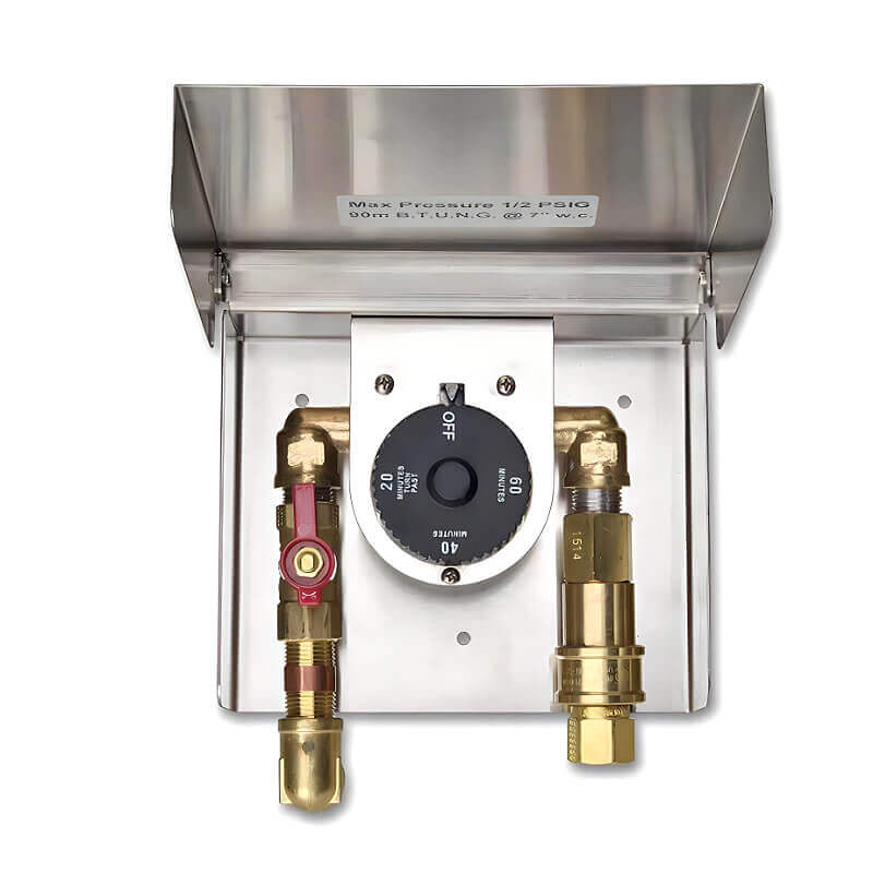 Fire Magic Gas Connection Box with 1-Hour Timer & Quick Disconnect - 5521-01T - view 2
