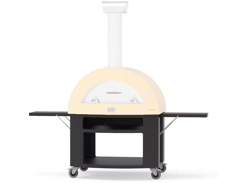 Alfa Oven Base for 5 Pizze - Wrinkle Black