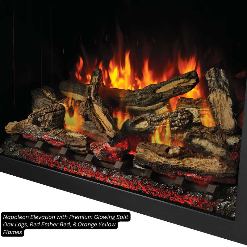Napoleon Elevation 36" Traditional Electric Fireplace - view 8