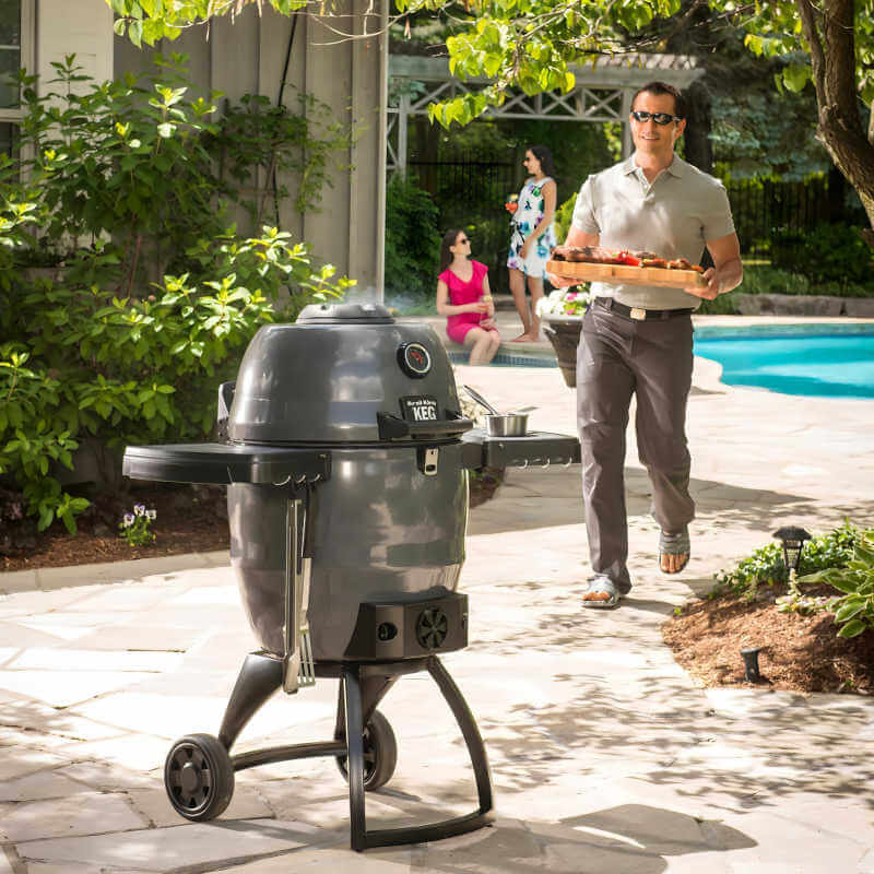 Broil King Keg 5000 Steel Charcoal Kamado Grill - Gray - 911470 - view 3