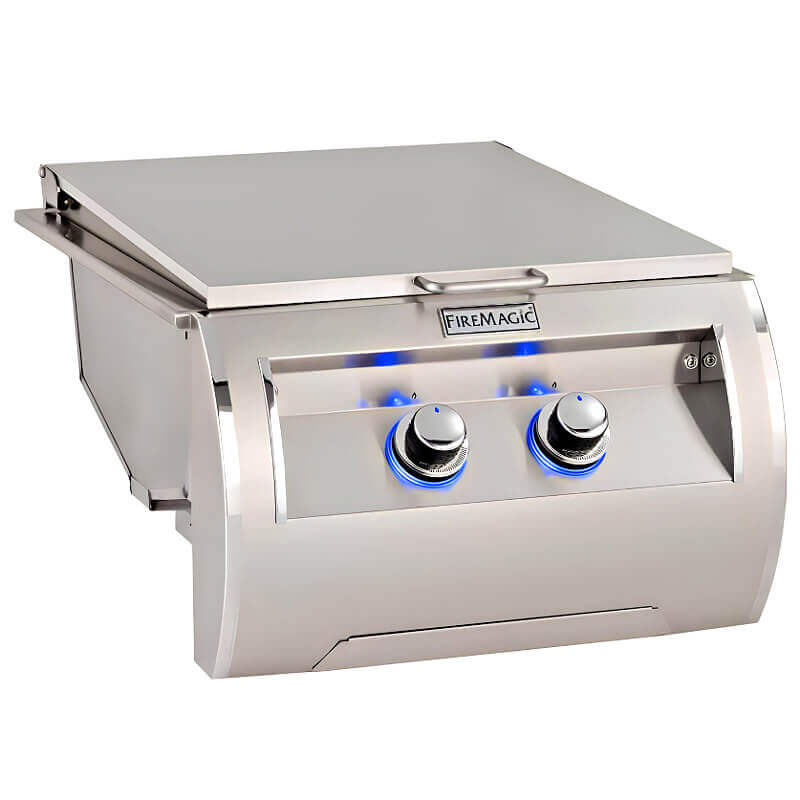 Fire Magic Echelon Diamond Built-In Double Infrared Searing Station - view 2