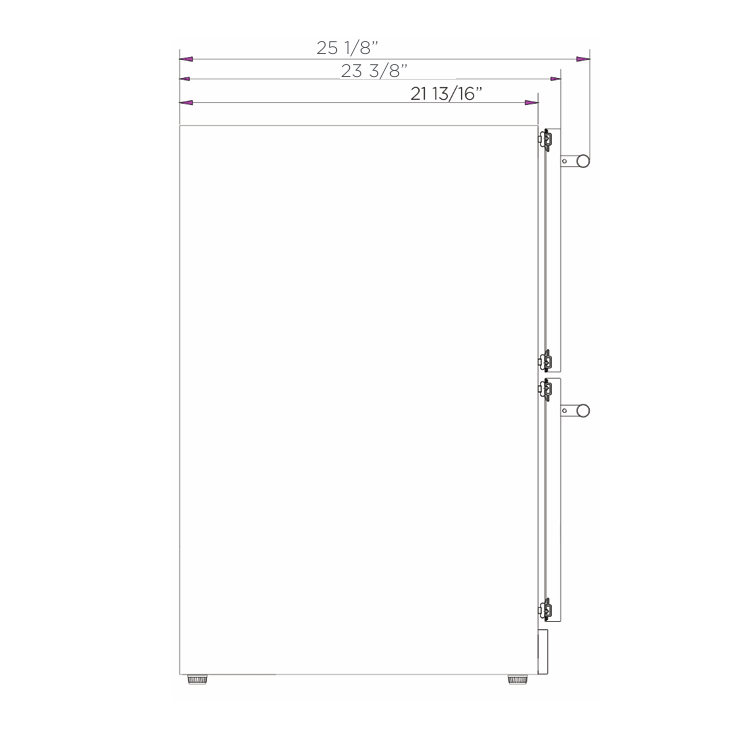 XO Appliance 24" Refrigerated Drawers (XO-XOU24RDS) – view 14
