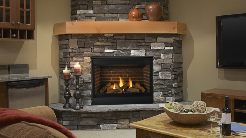 Majestic Quartz 42" Direct Vent Gas Fireplace (QUARTZ42IFTN / QUARTZ42IFTL)