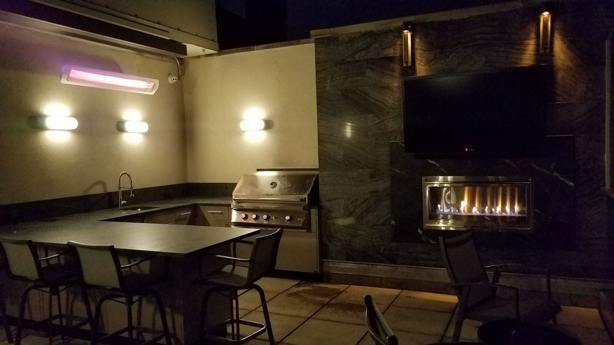 Montigo Mahana PL42VO Ventless Outdoor Gas Fireplace - 42" - view 3