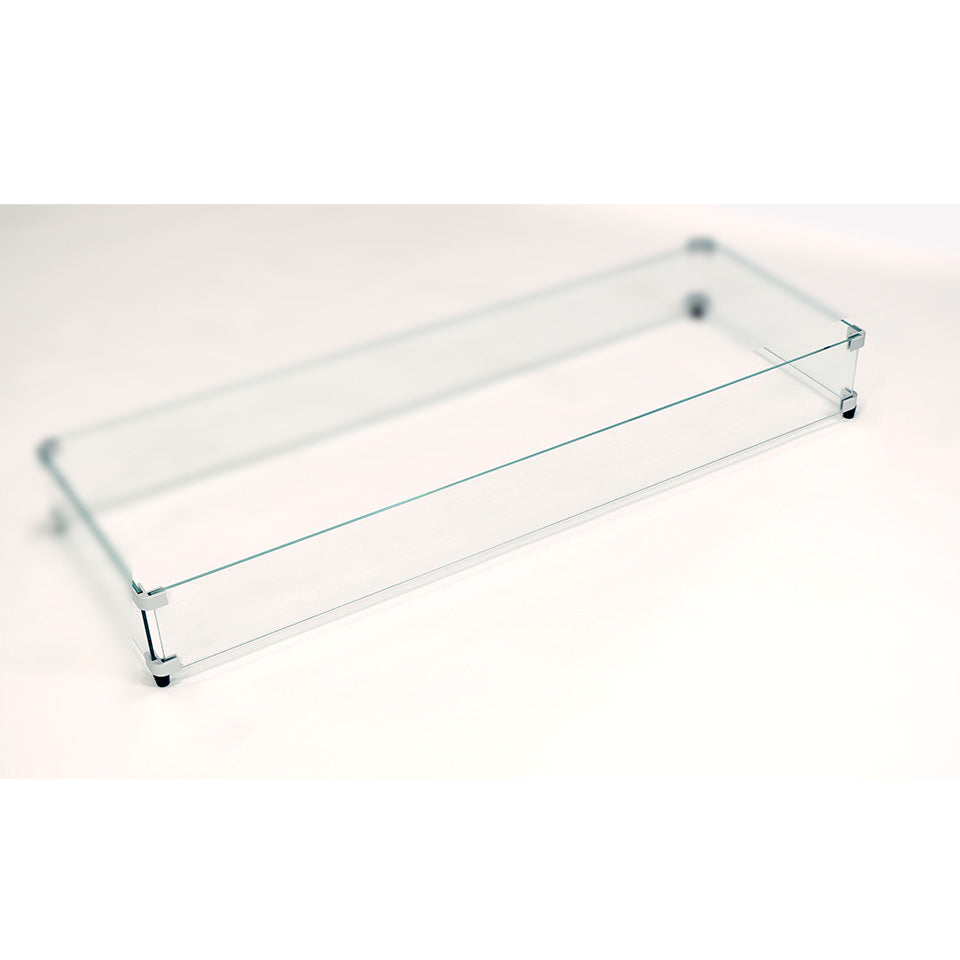 The Outdoor GreatRoom Glass Wind Guard Replacement Glass Panel - Square / Rectangular / Linear - view 4