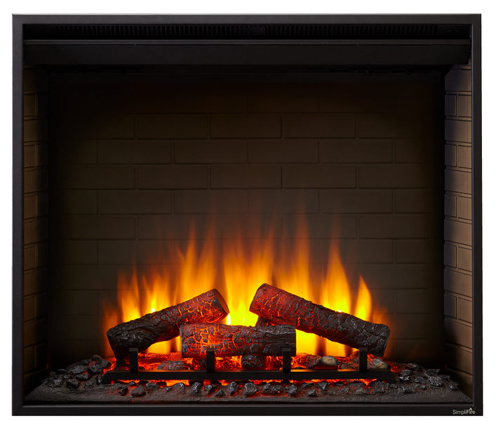 SimpliFire Built-In 36" Electric Fireplace (SF-BI36-EB)