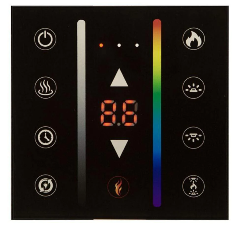 Modern Flames Landscape Pro Multi 120" 3-Sided Electric Fireplace - view 20