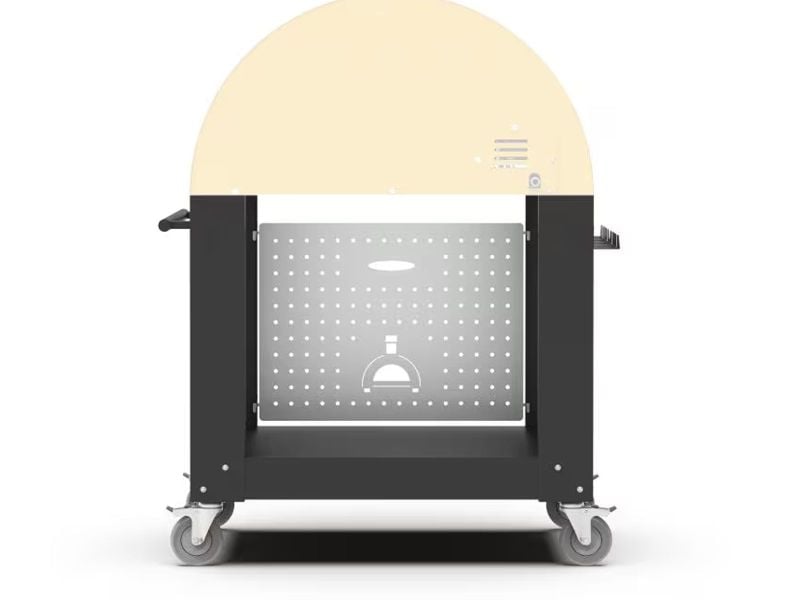 Alfa Oven Base for 2 Pizze - Wrinkle Black - view 2