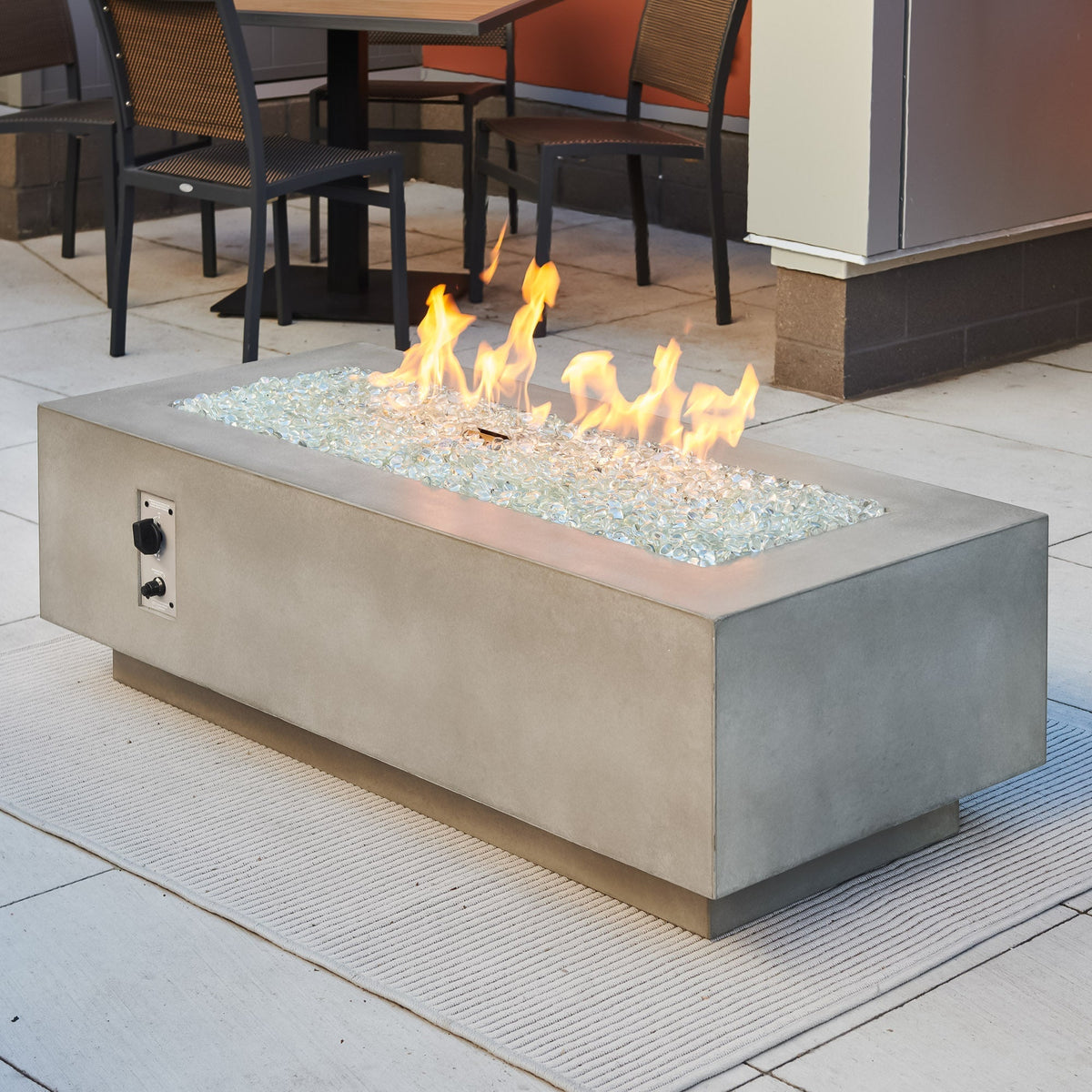 The Outdoor GreatRoom Cove Linear Gas Fire Pit Table 54" - view 11