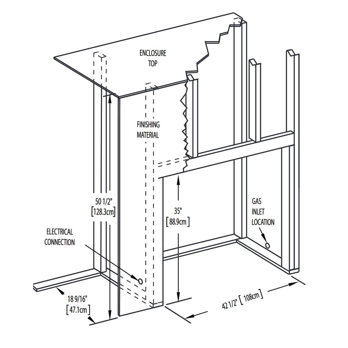 Napoleon Ascent 42 Direct Vent Gas Fireplace | B42 - view 5