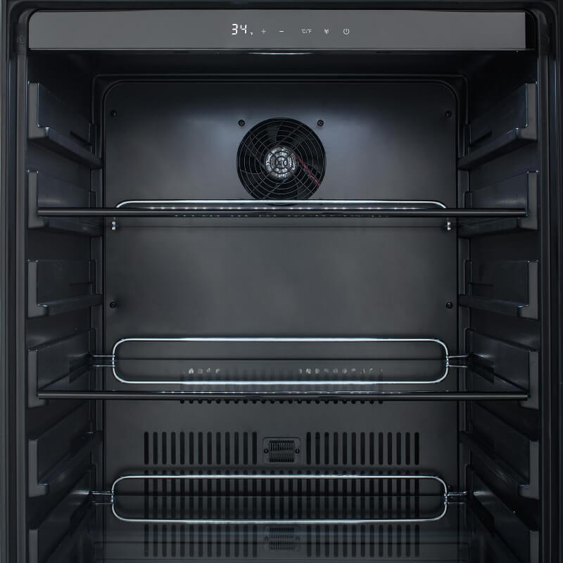 Blaze Morning Glow 10-Ft Outdoor Kitchen Island w/ 32-Inch Premium LTE+ Grill, Fridge in Gunmetal w/ Aeris Countertop