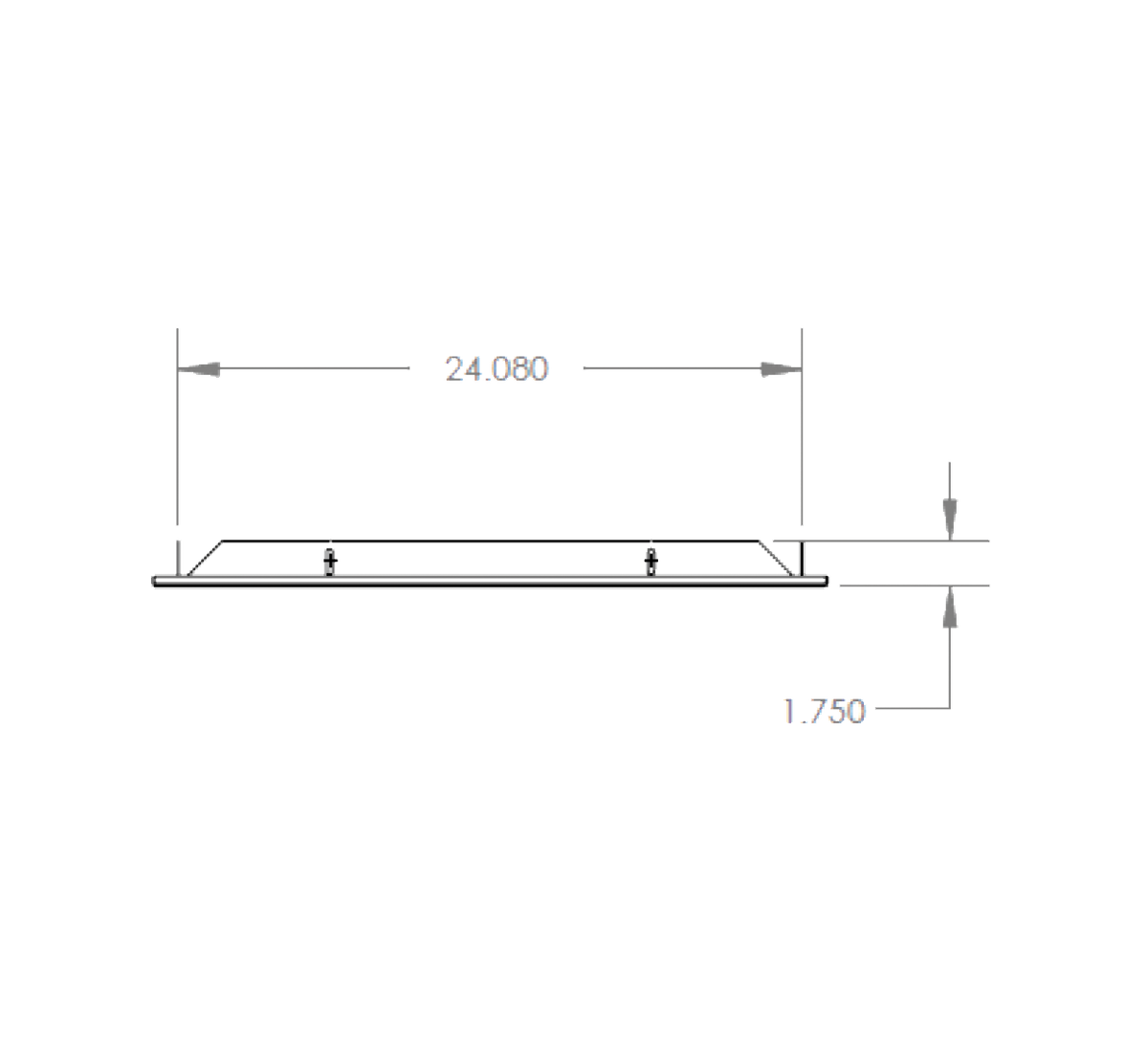 Summerset RTK-24SM Trim Kit for 24-Inch Outdoor Rated Refrigerators - view 4