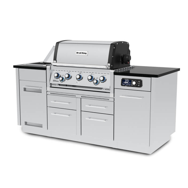 Broil King Imperial QS 590i 5-Burner Propane Gas Grill Center - view 3