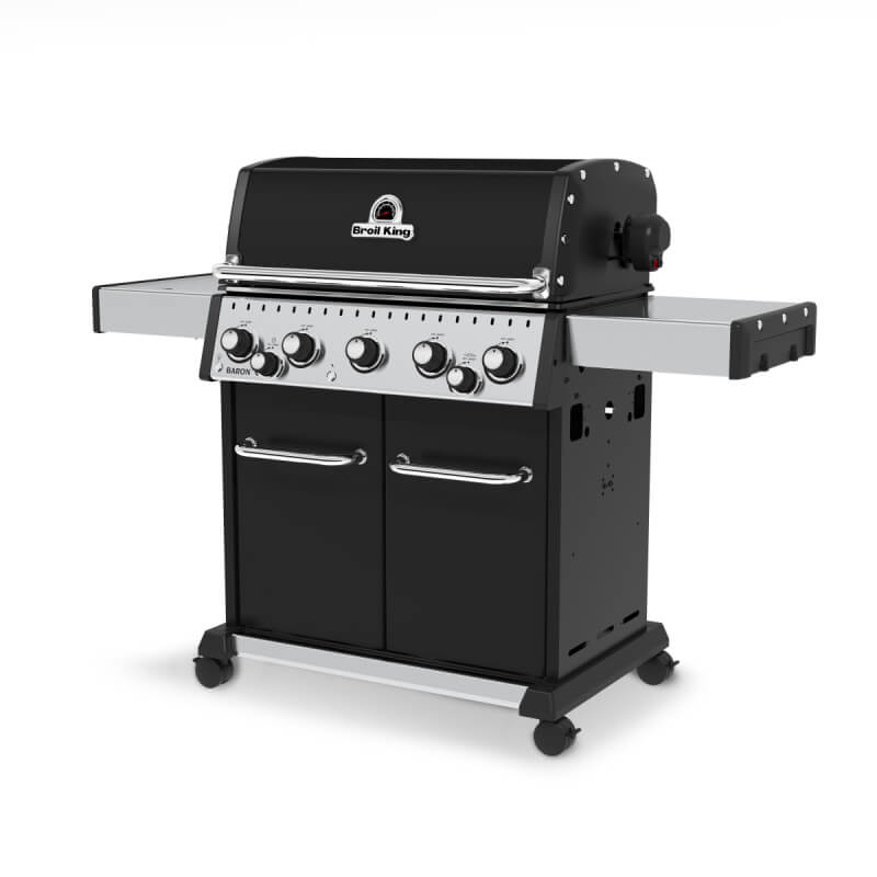 Broil King Baron 590 PRO 5-Burner Propane Gas Grill With Rotisserie & Side Burner - view 3