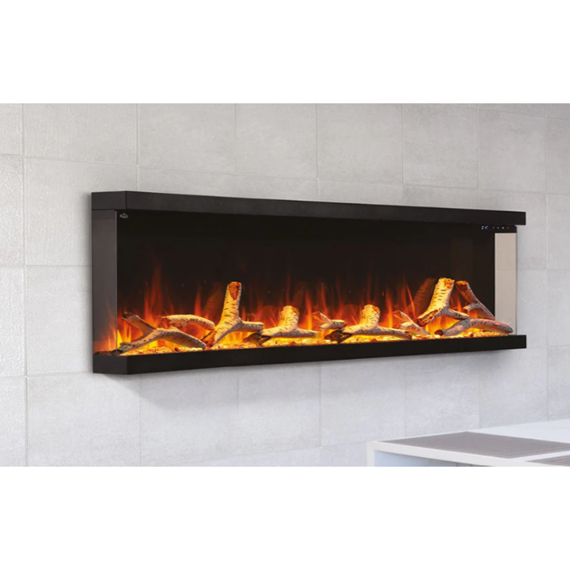 Napoleon Astound FlexMount 74" Linear Electric Fireplace | NEFL74AB - view 2