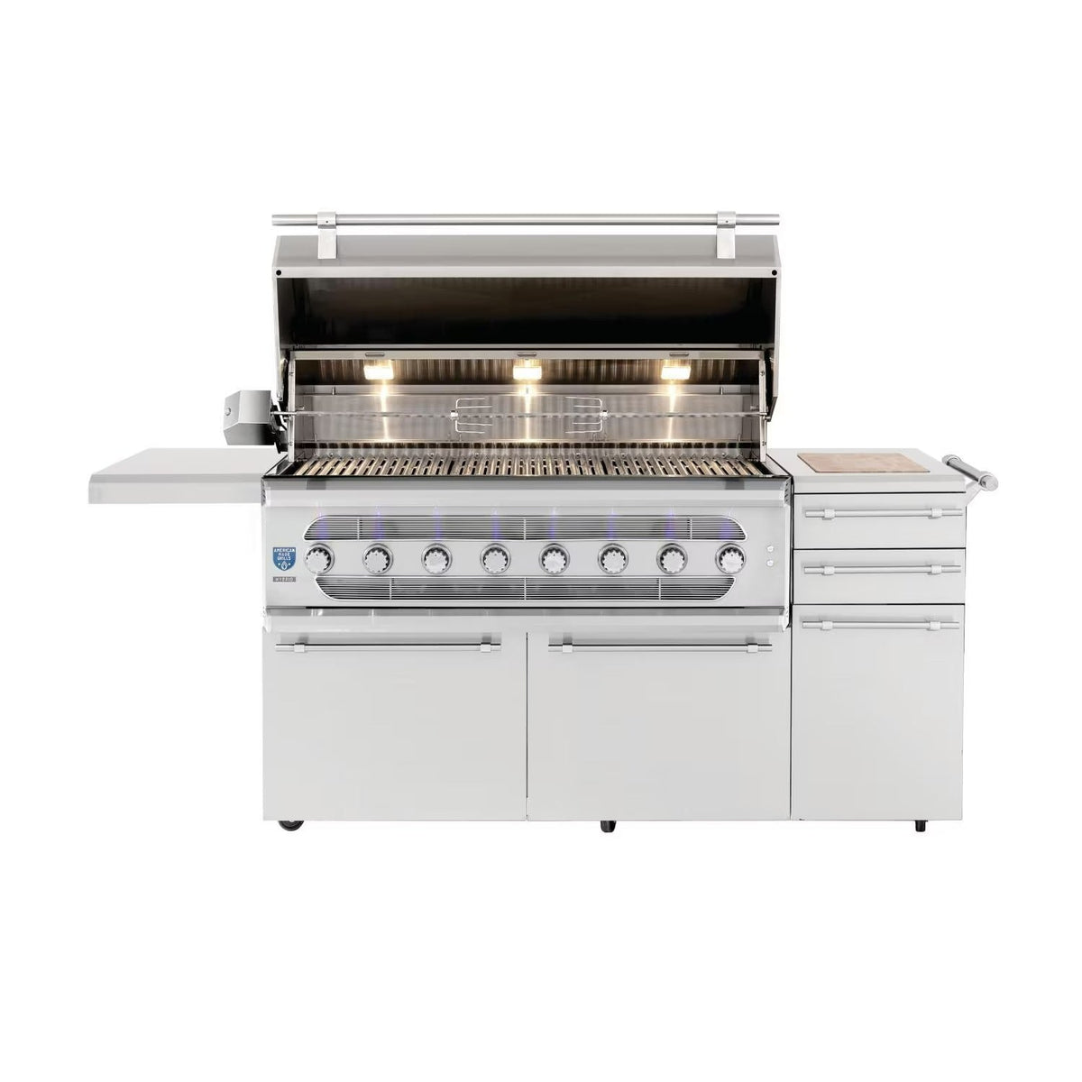 American Made Grills Muscle 54-Inch Freestanding Hybrid Grill - Propane - MUSFS54-LP - view 5