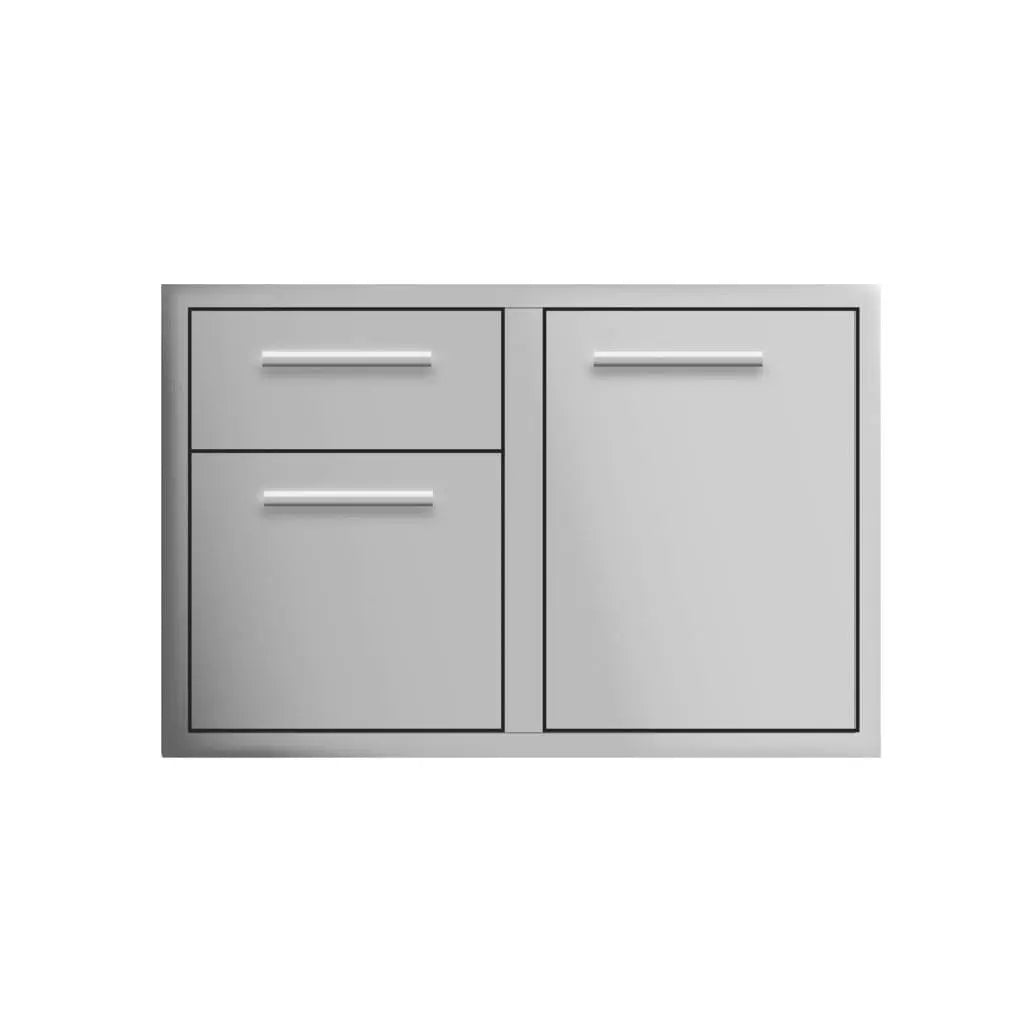 XO Appliance XLT Ready-to-Assemble Outdoor Kitchen Island (XO-XOGOK32XLTV1WH) – view 6
