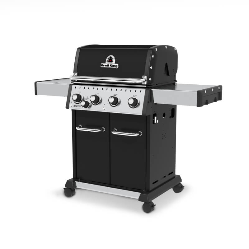 Broil King Baron 440 PRO 4-Burner Propane Gas Grill With Side Burner - view 5