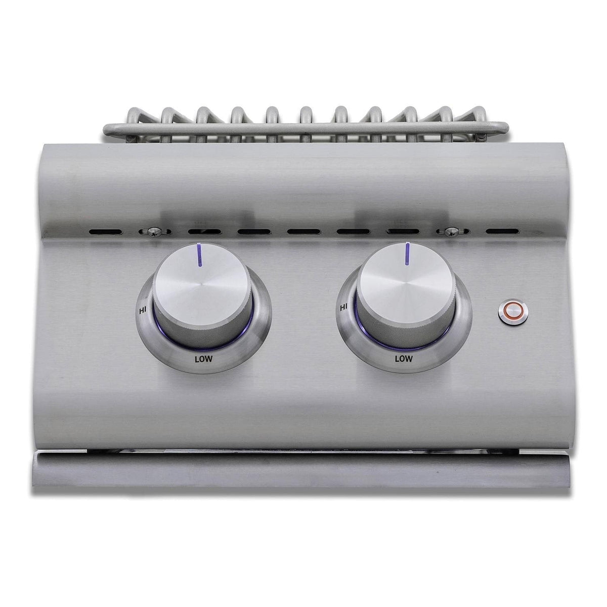 Blaze Premium LTE+ Propane / Natural Gas Stainless Steel Double Side Burner W/ Lid - BLZ-SB2-LTE3 - view 3