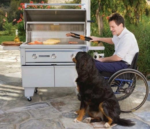 Lynx Sedona L601ADA 36-Inch ADA Freestanding Gas Grill with Cart - view 2