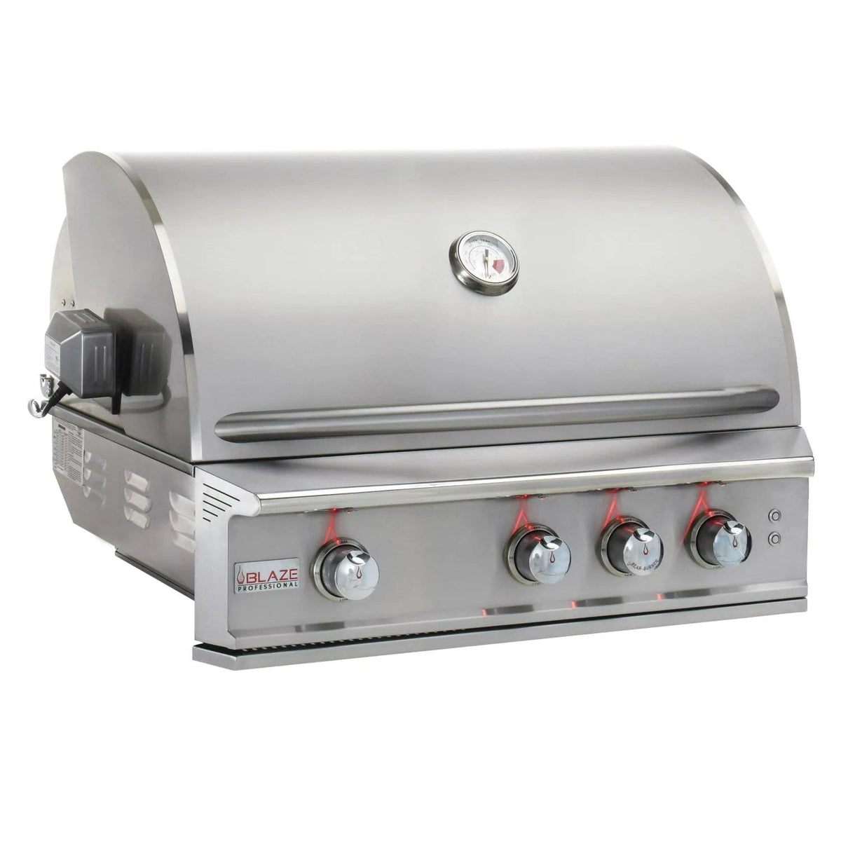 Blaze Professional LUX 34-Inch 3-Burner Built-In Gas Grill With Rear Infrared Burner - view 3