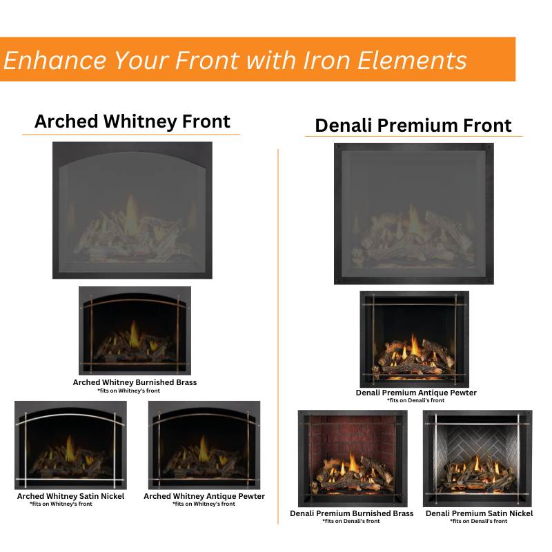 Napoleon Altitude X 36" Direct Vent Fireplace | AX36-2