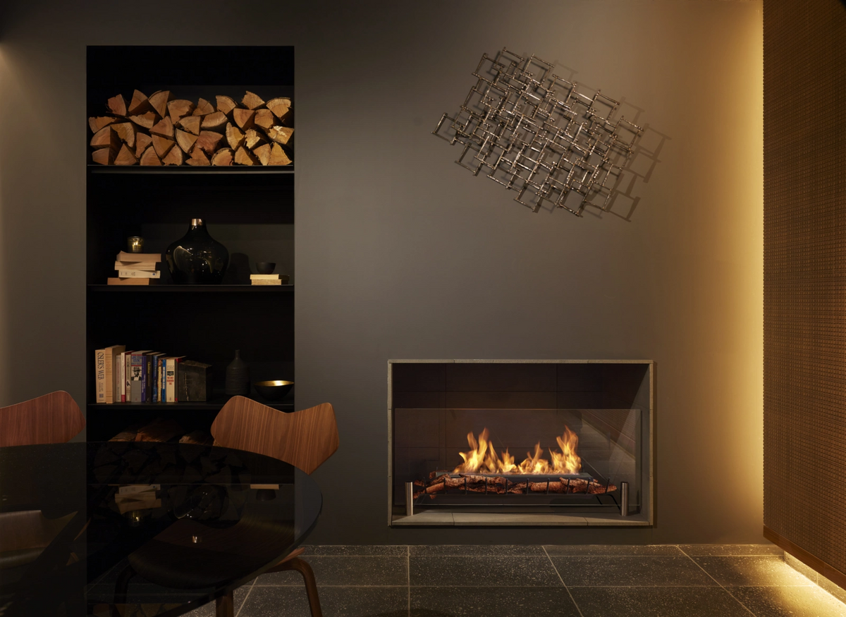 EcoSmart Fire Heritage Grate 50 Ethanol Fireplace - view 6
