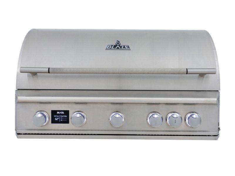 Blaze LTE PRO 40-Inch 5-Burner Built-In Gas Grill With Rear Infrared Burner & Rotisserie - view 6