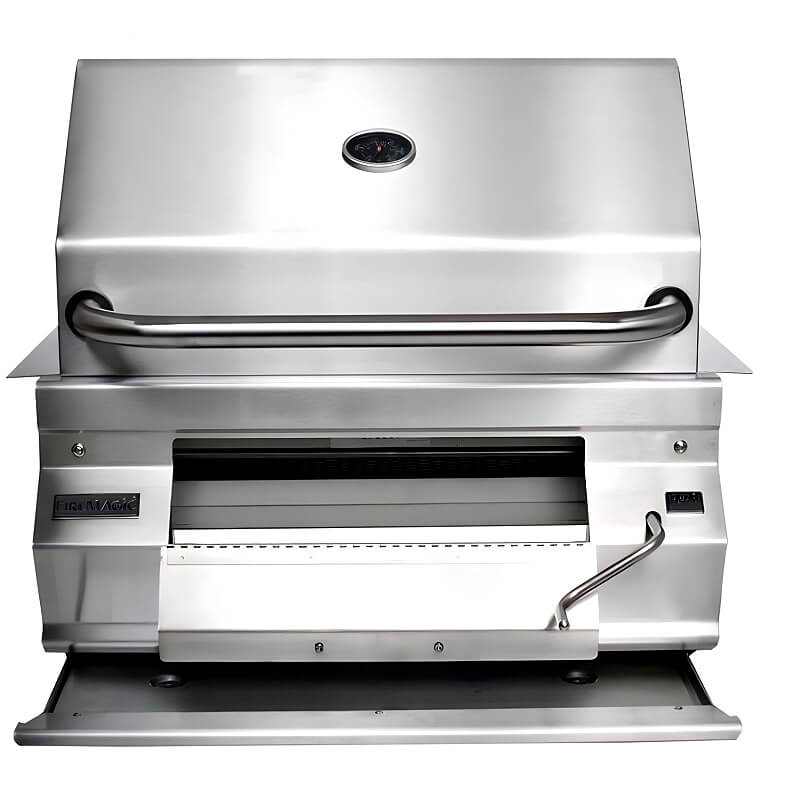 Fire Magic Legacy 24-Inch Built-In Smoker Charcoal Grill | 12-SC01C-A - view 6