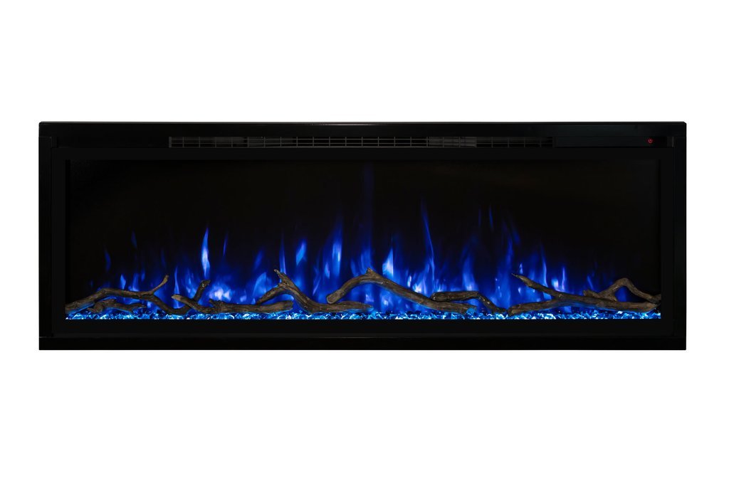 Modern Flames Spectrum Slimline 74 Inch Recessed/Wall Mount Linear Electric Fireplace