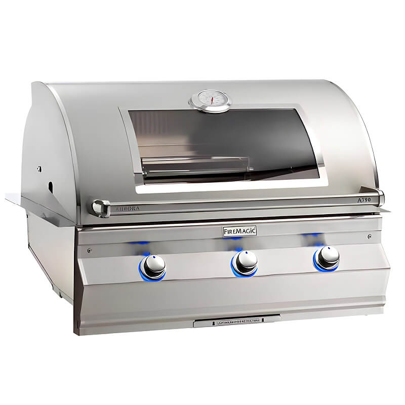 Fire Magic Aurora A790I 36-Inch Built-In Gas Grill with Magic View Window