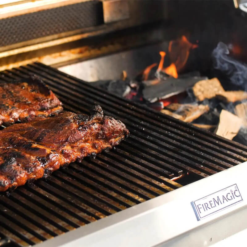 Fire Magic Echelon Diamond E660i 30 Inch Built-In Gas Grill w/ Analog Thermometer & Rotisserie