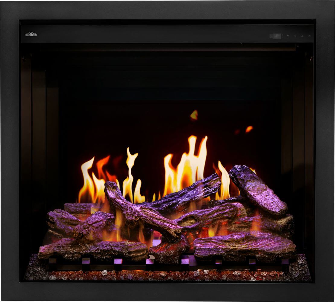 Napoleon Elevation X 36 Electric Fireplace with LCD Enhancement | NEFB36LCD-MF - view 3