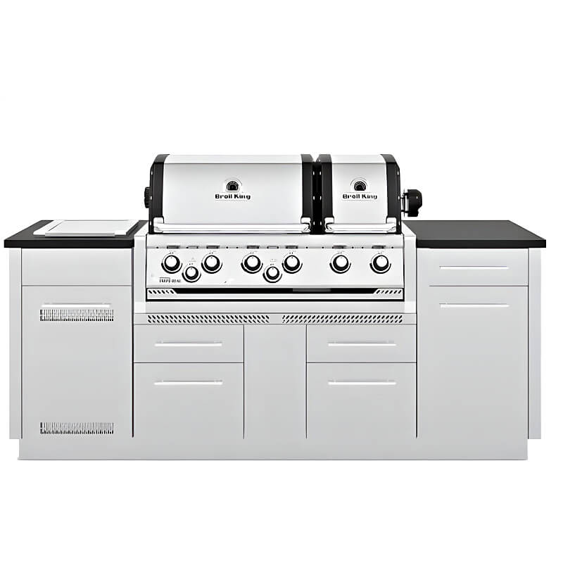 Broil King Imperial S 690i 6-Burner Natural Gas Grill Center