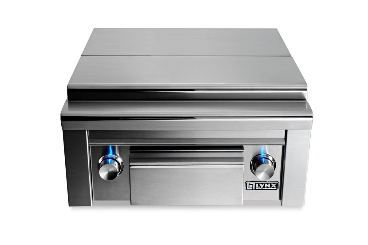 Lynx Professional Built-In Propane Gas Double Side Burner with Prep Center - LSB2PC-1-LP - view 3