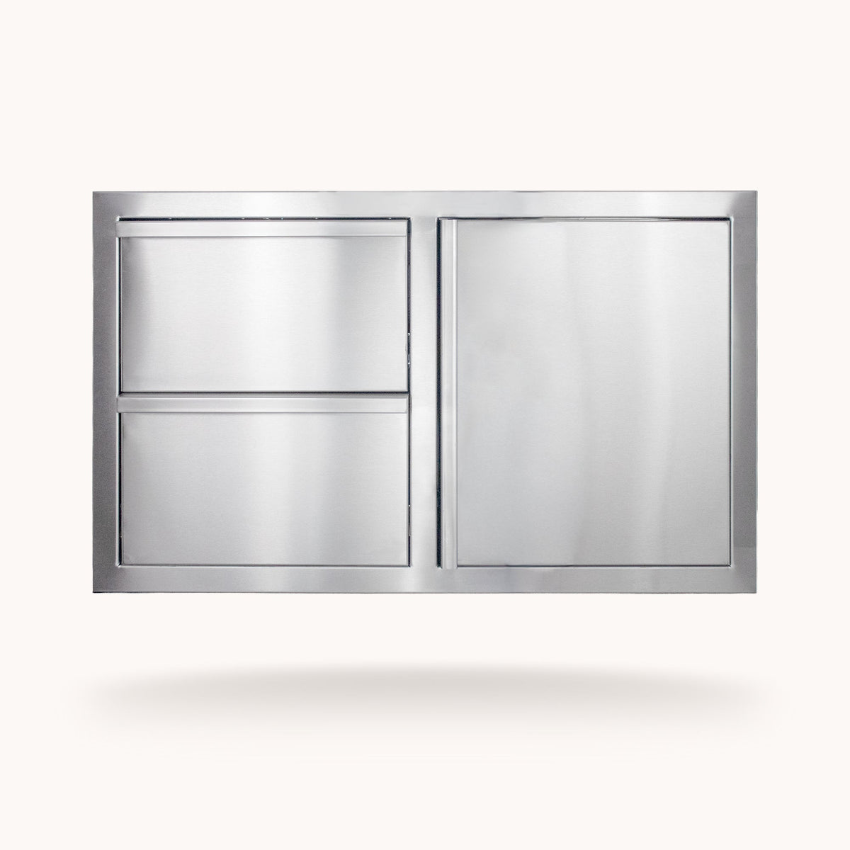 American Made Grills 36" Deluxe 2-Drawer with Single Access Door Combo
