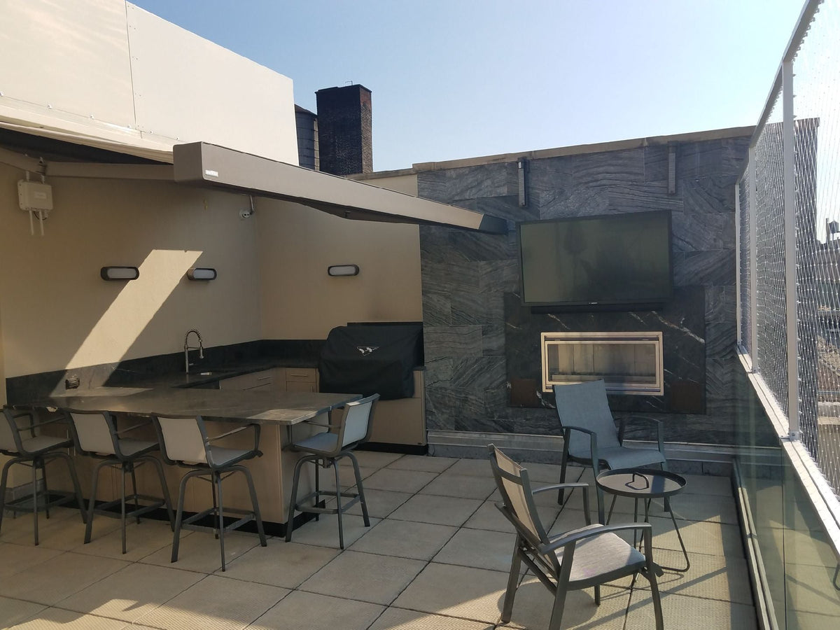 Montigo Mahana PL42VO Ventless Outdoor Gas Fireplace - 42" - view 4