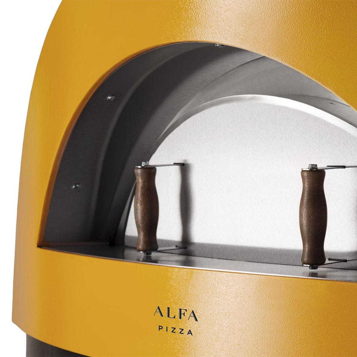 Alfa Forni Allegro 39-inch Wood-Fired Countertop Pizza Oven - Yellow - view 8